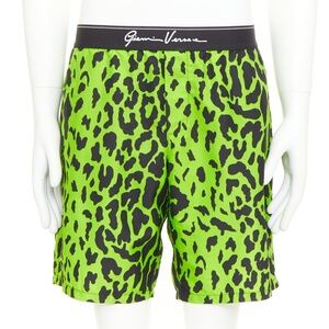 AUTHENTIC new VERSACE swim shorts sz M , IT4 animal print